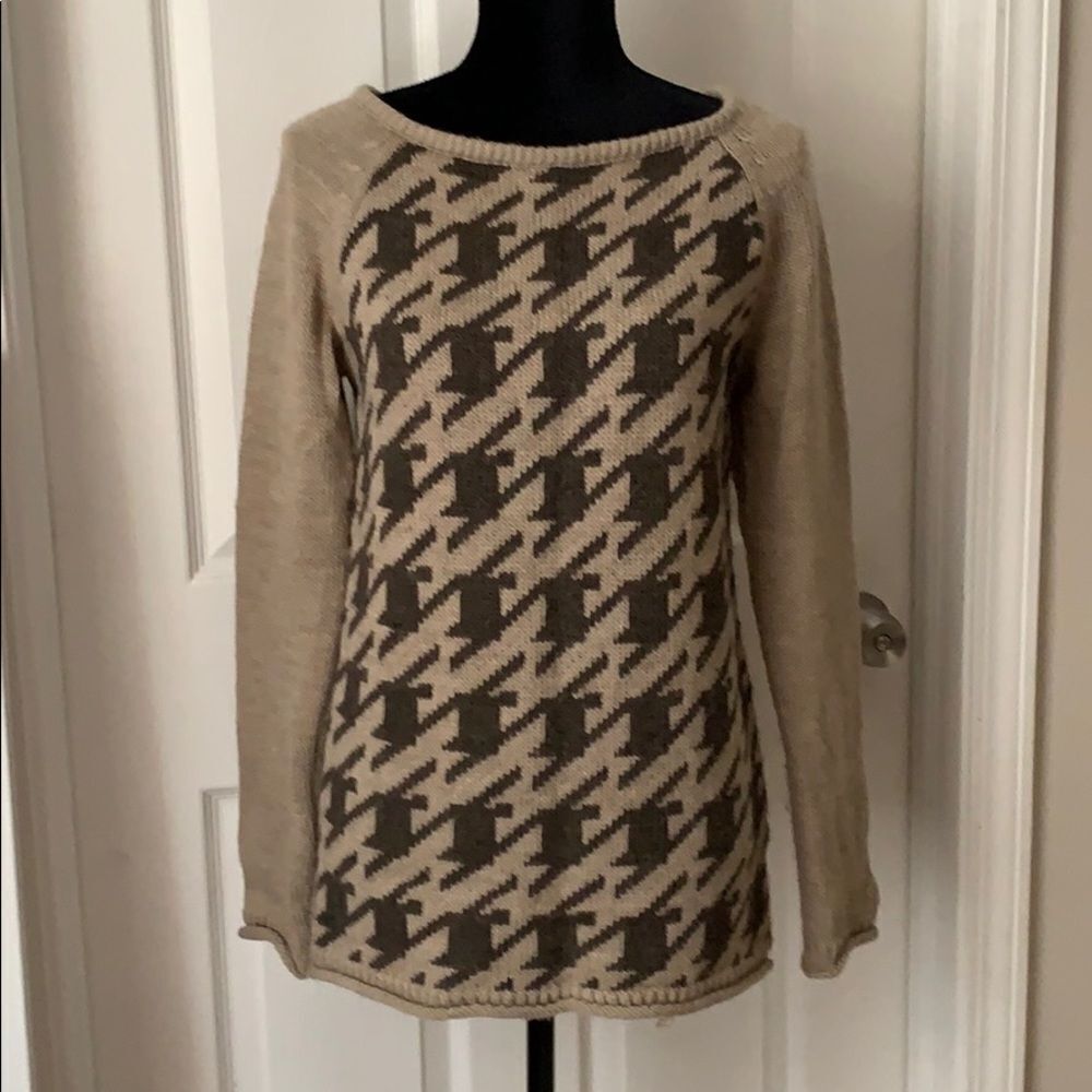 Italian sweater Cocogio size medium brown alpaca